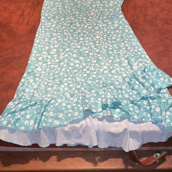 Blue floral dress - Picture 2 of 4